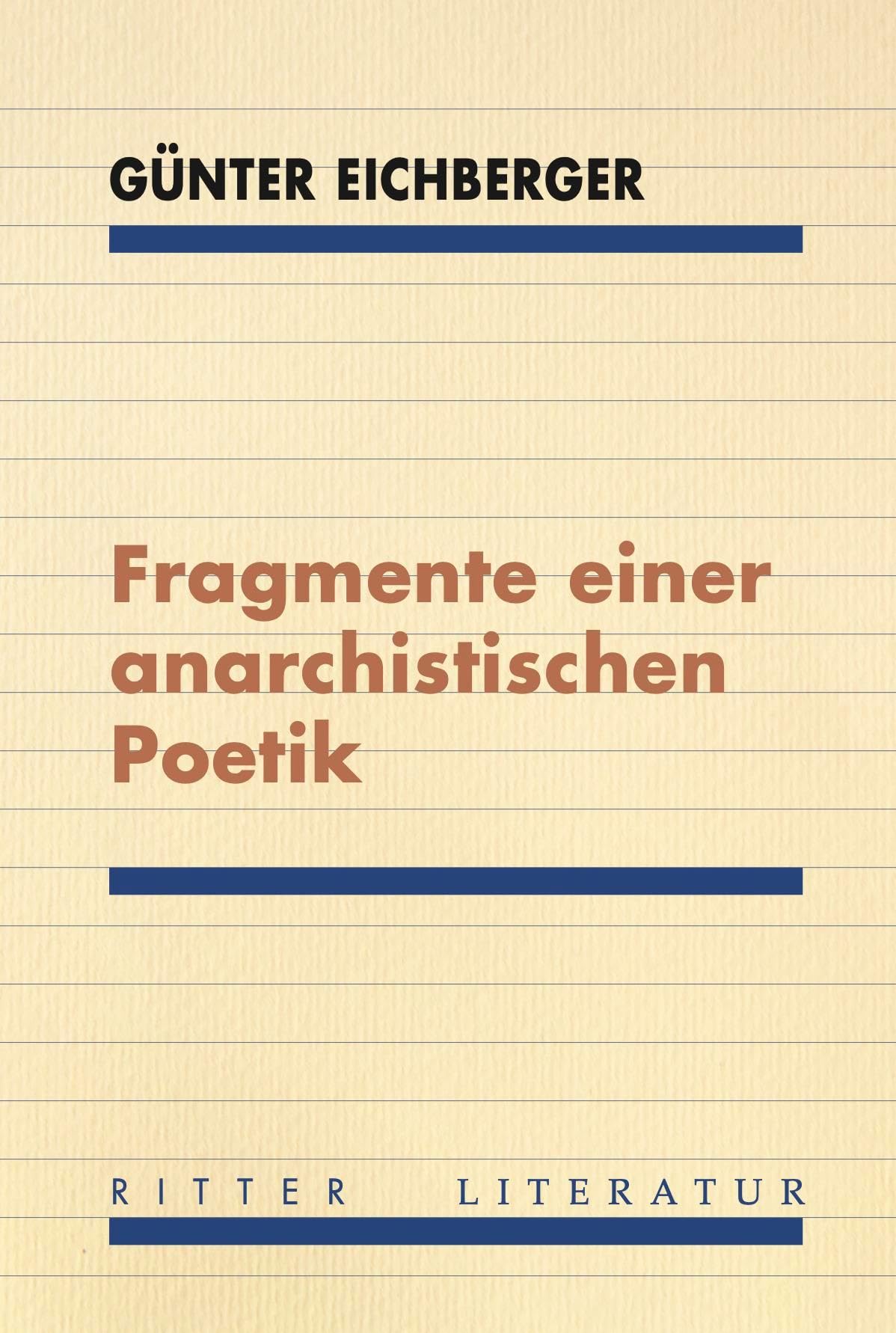 Fragmente einer anarchistischen Poetik Social Sciences