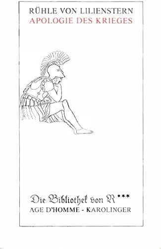 Apologie des Krieges Books