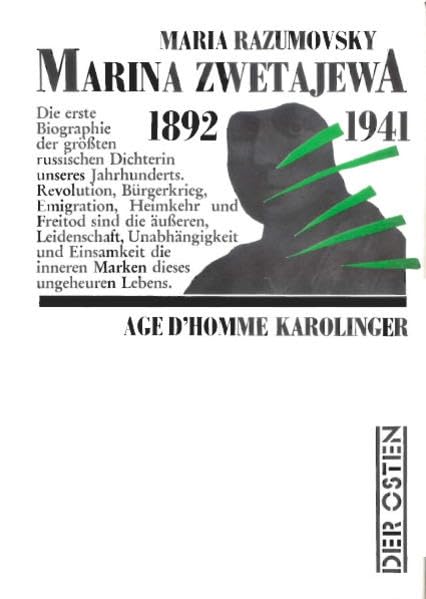 Marina Zwetajewa: 1892-1941 (Der Osten) Books