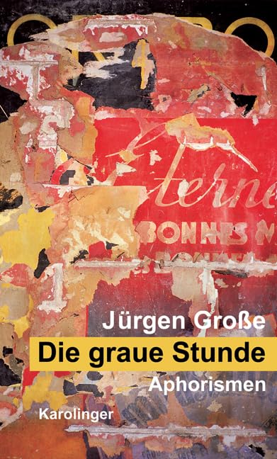 Die graue Stunde: Eine Serenade in Aphorismen Contemporary literature