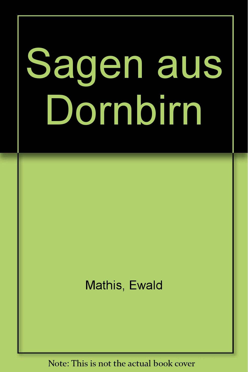 Product Image: Sagen aus Dornbirn