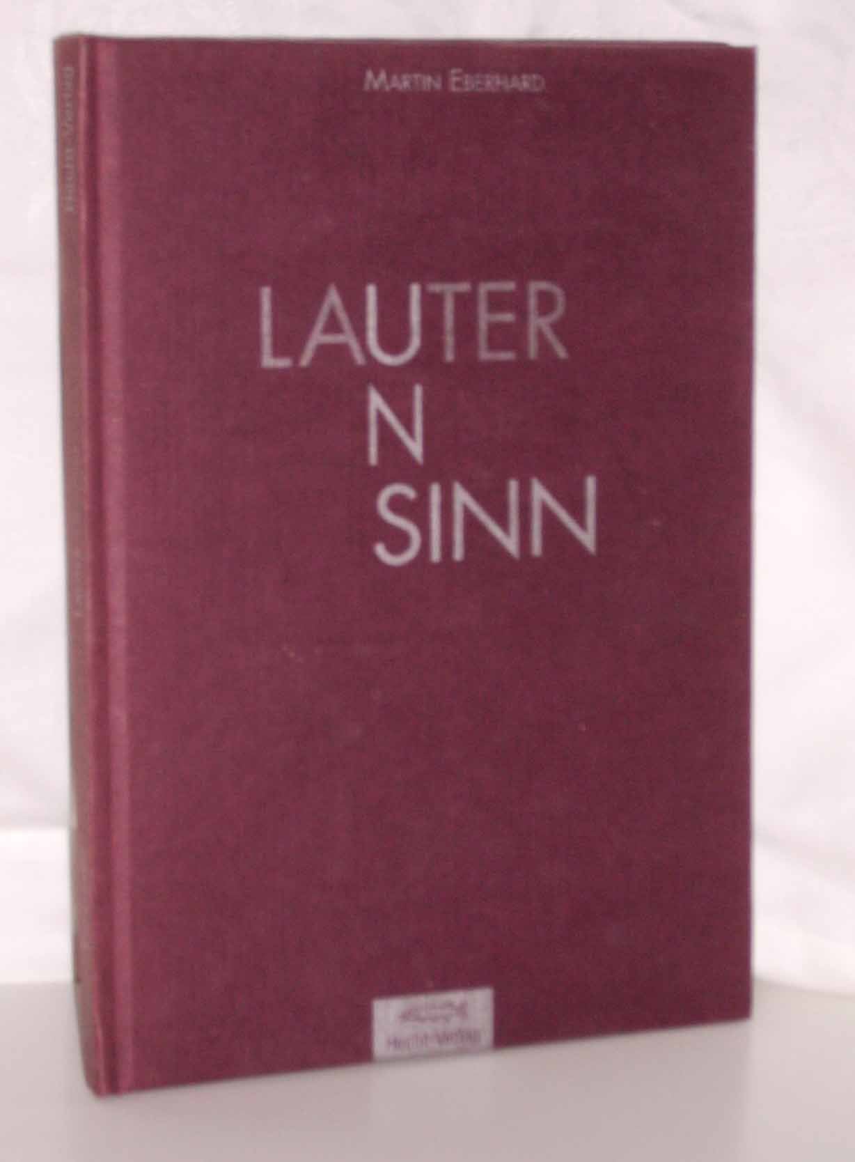 Lauter Unsinn. Gedichte Books