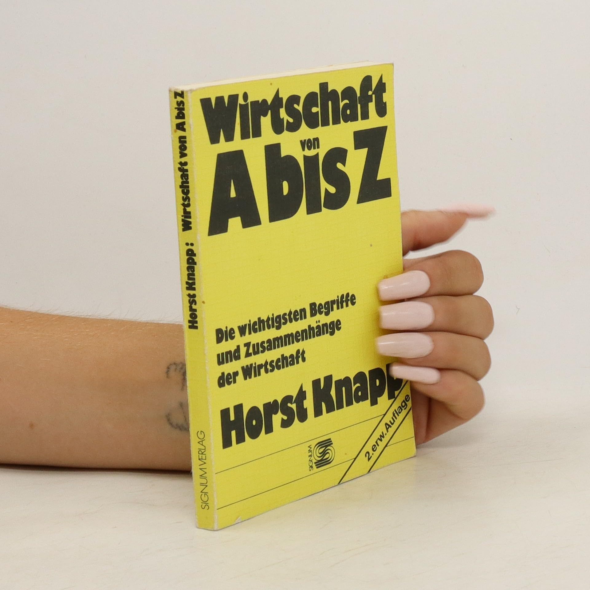 Product Image: Wirtschaft von A bis Z