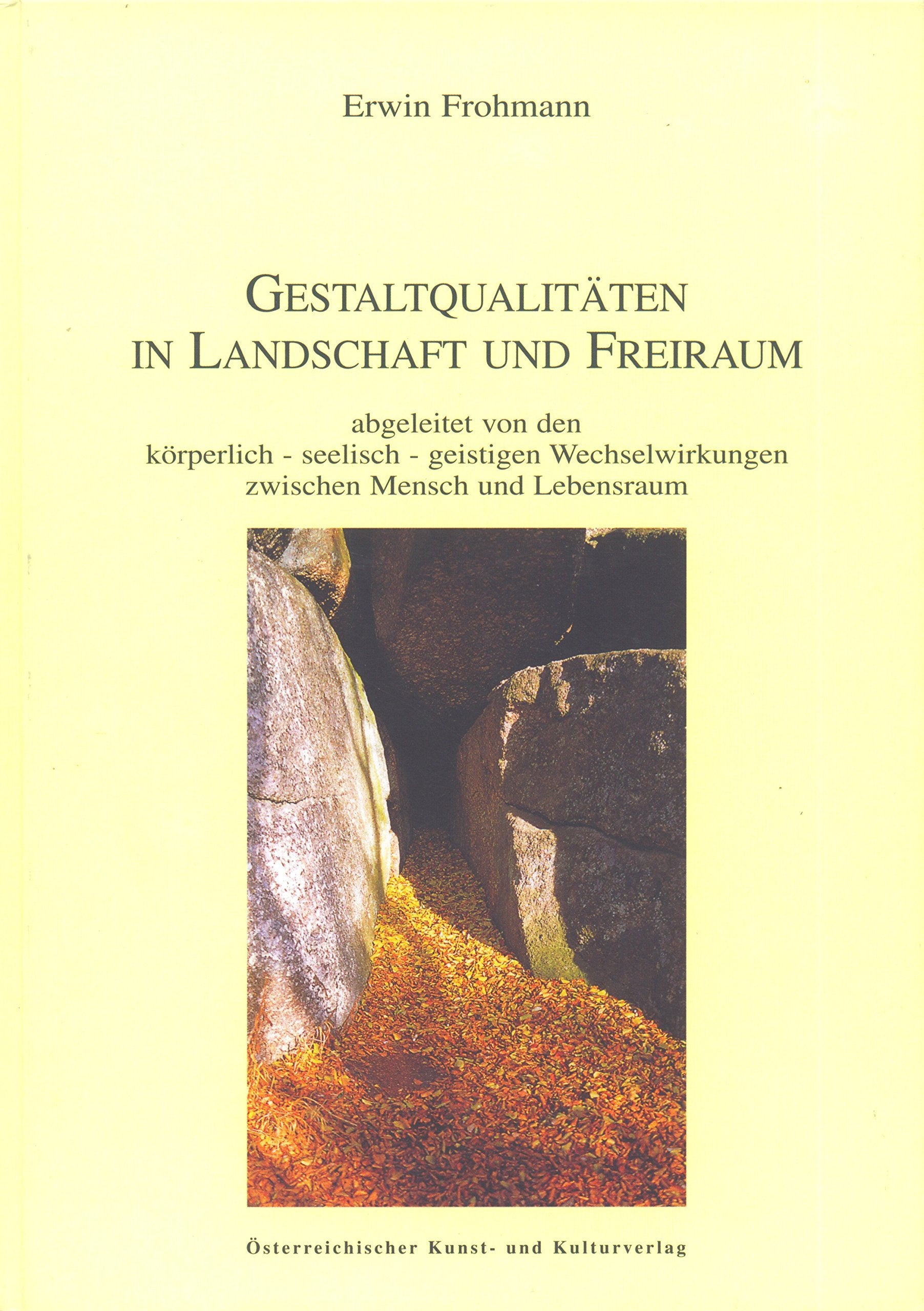 Gestaltqualitäten in Landschaft und Freiraum: Abgeleitet von den körperlich - seelisch - geistigen Wechselwirkungen zwischen Mensch und Lebensraum Psychology