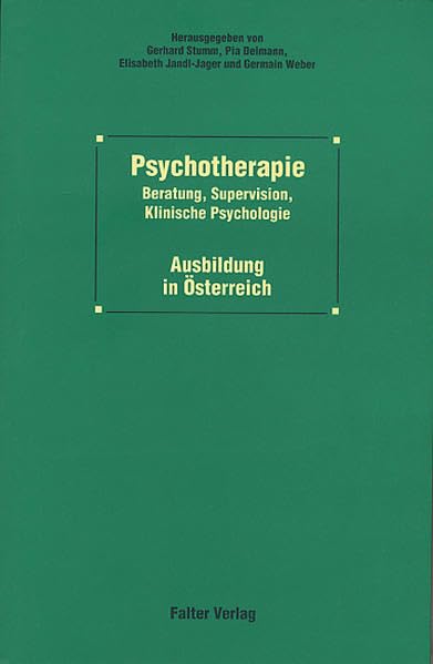 Psychotherapie: Ausbildung in Österreich Books