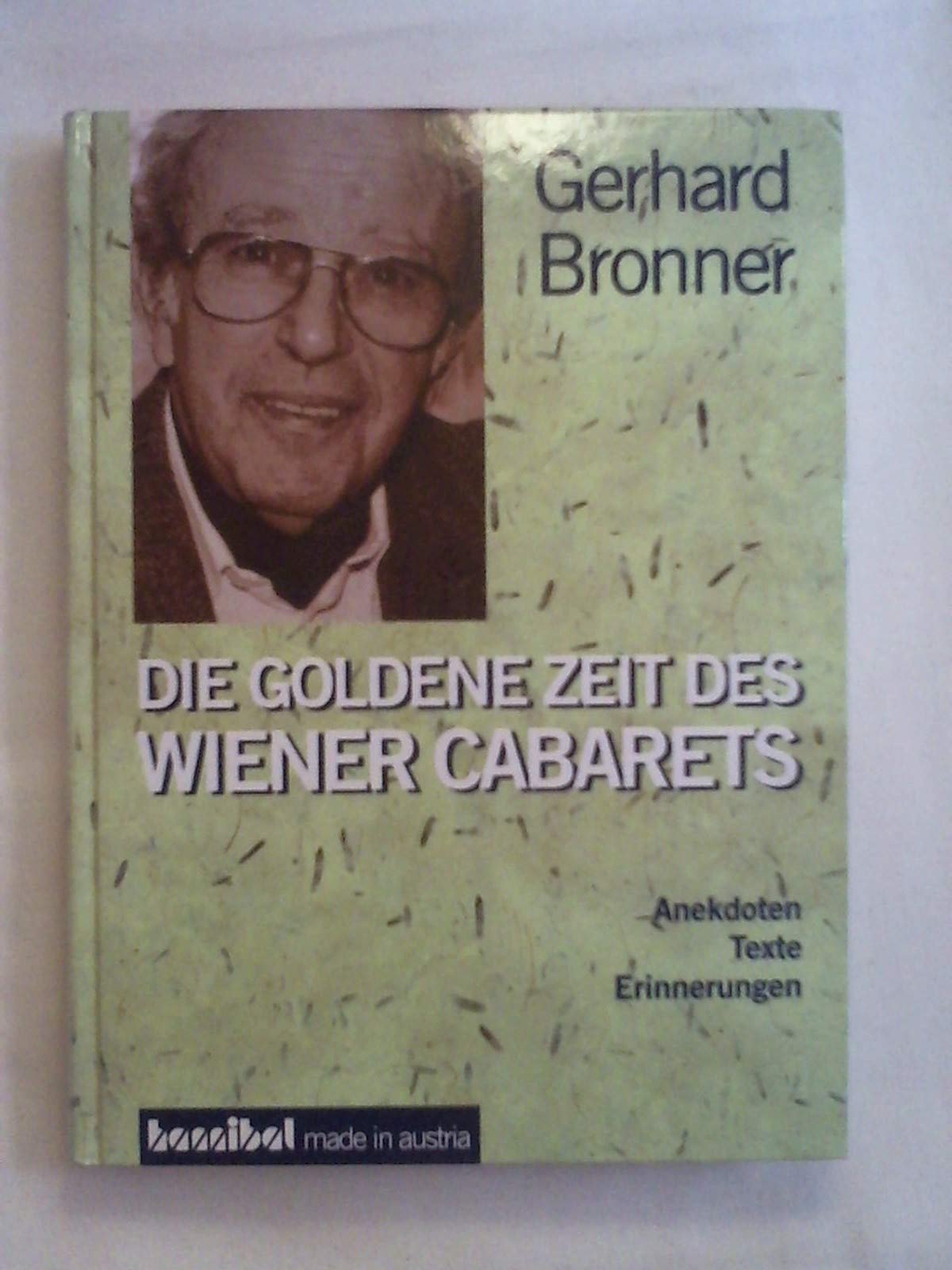 Die Goldene Zeit des Wiener Cabarets Art & Literature Books