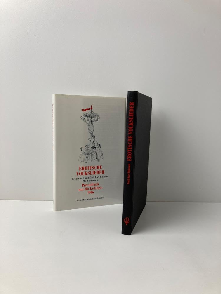 Erotische Volkslieder. Privatdruck nur für Gelehrte 1906 Arts & Music