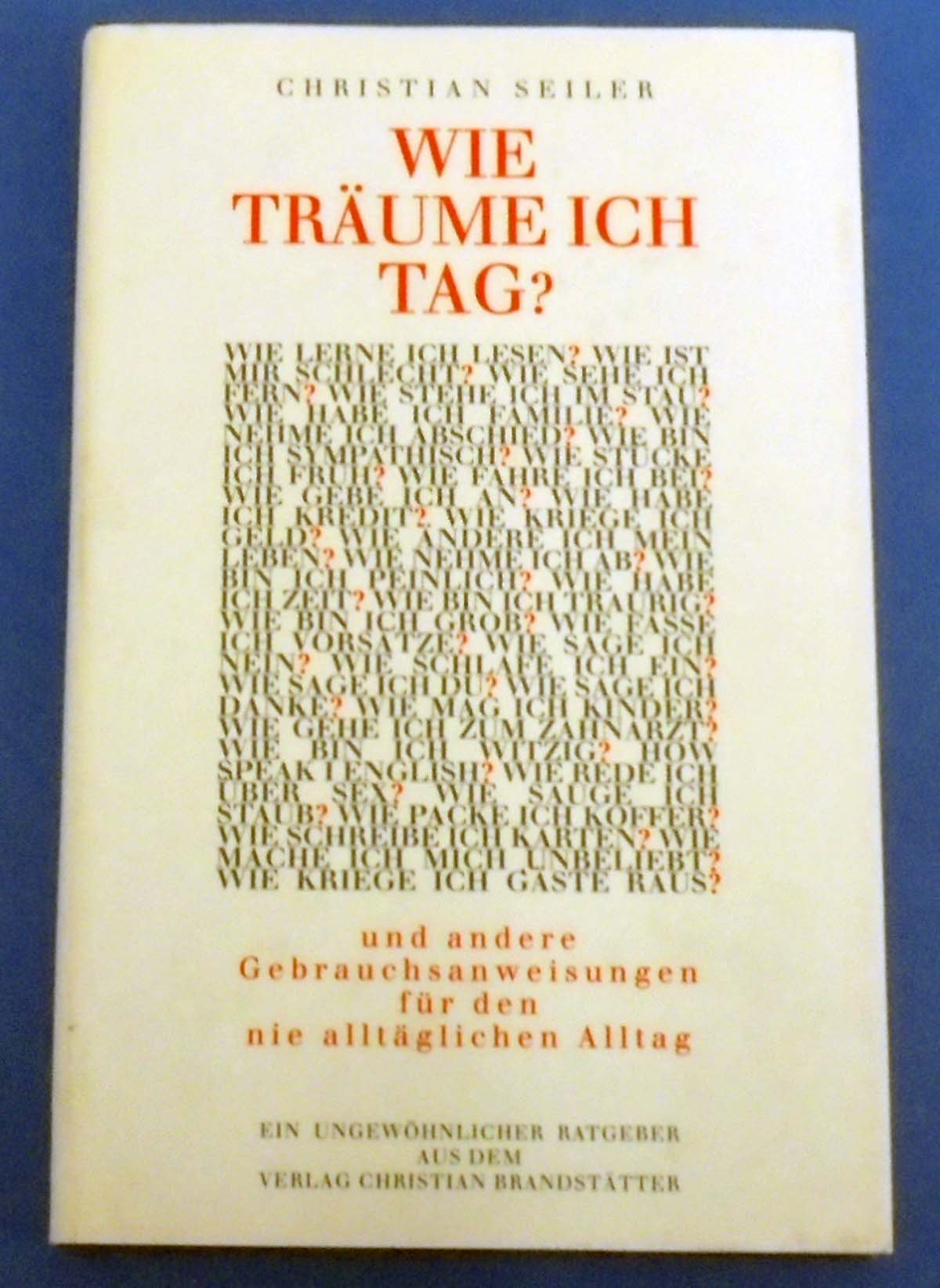 Product Image: Wie träume ich Tag?