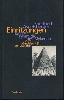 Einritzungen auf der Pyramide des Mykerinos: Zum Geschlecht in der Literatur Books