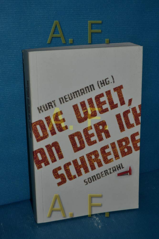 Die Welt, an der ich schreibe Books