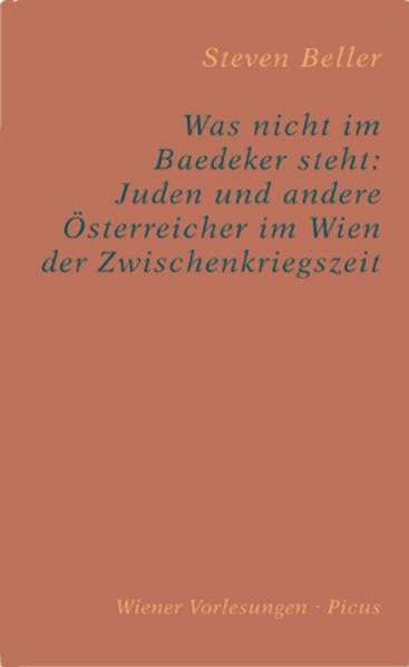 Was nicht im Baedeker steht: Juden und andere Österreicher im Wien der Zwischenkriegszeit Politics & History