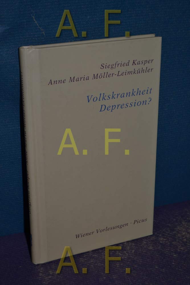 Volkskrankheit Depression? (Wiener Vorlesungen) Health, Nutrition & Fitness