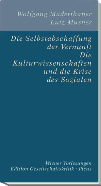 Product Image: Die Selbstabschaffung der Vernunft
