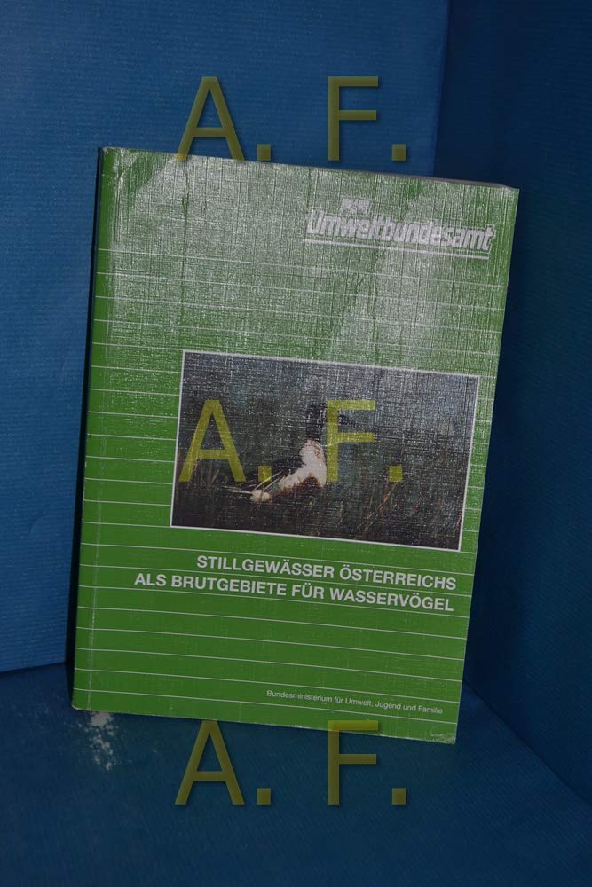 Stillgewässer Österreichs als Brutgebiete für Wasservögel. Books