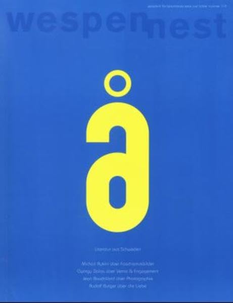 Wespennest. Zeitschrift für brauchbare Texte und Bilder / Neue Literatur aus Schweden: nummer 114 Social Sciences