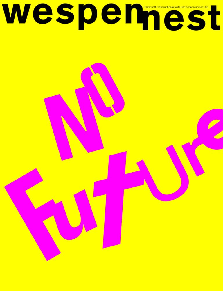 wespennest - zeitschrift für brauchbare texte und bilder: nummer 186 - No Future Social Sciences