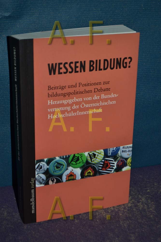 Wessen Bildung? Politics & History