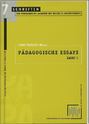 Pädagogische Essays Books