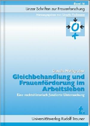 Gleichbehandlung und Frauenförderung im Arbeitsleben book