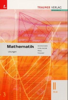 Mathematik II HLW: Lösungen Study Guides