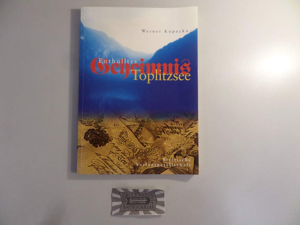 Enthülltes Geheimnis Toplitzsee German history books