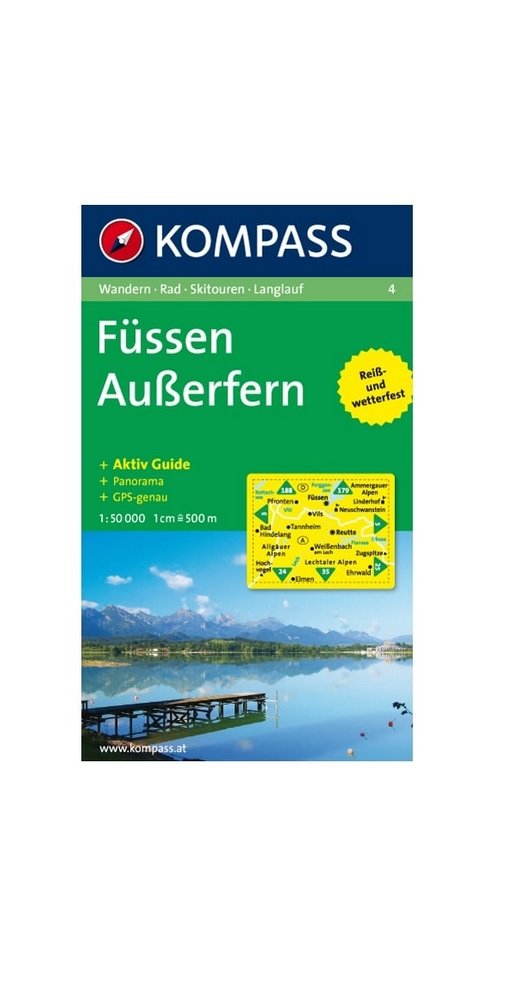 Füssen / Außerfern 1 : 50 000 Leisure, Home & Garden