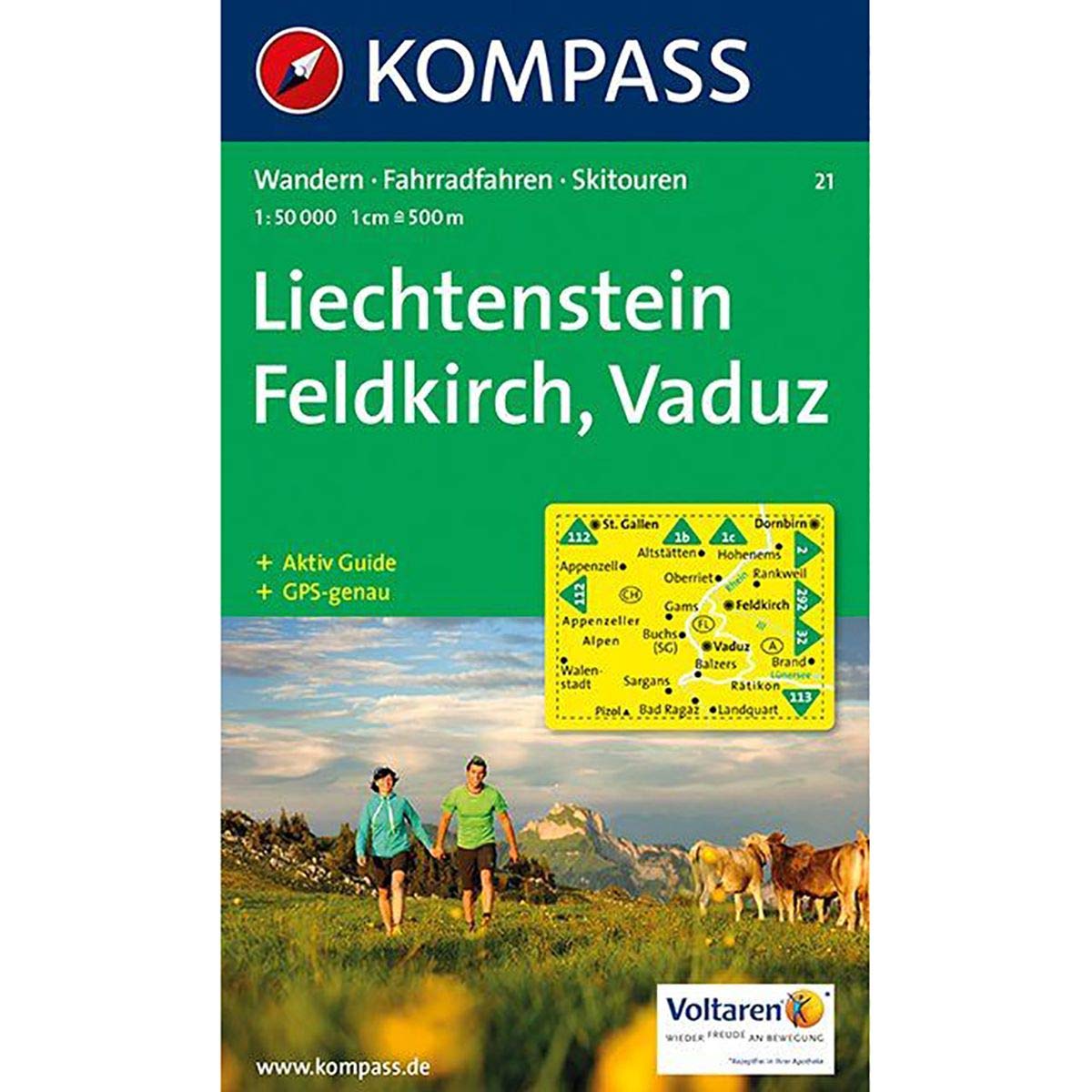 Feldkirch Vaduz 1 : 50 000 Leisure, Home & Garden