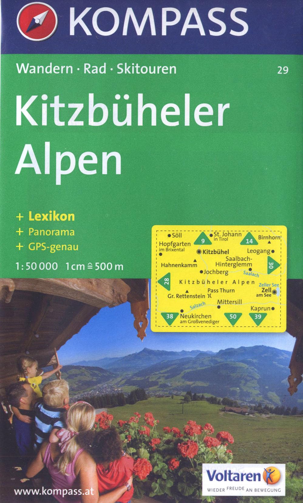 Kitzbüheler Alpen 1 : 50 000 Leisure, Home & Garden