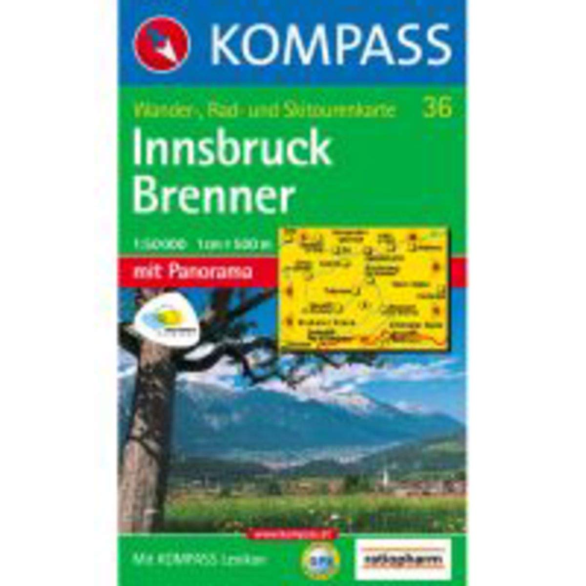 Innsbruck / Brenner 1 : 50 000 Leisure, Home & Garden