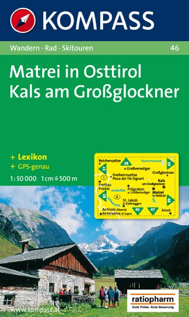 Matrei in Osttirol, Kals am Großglockner: Wandern / Rad / Skitouren. GPS-genau. 1:50.000 Leisure, Home & Garden