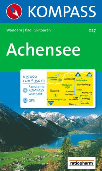 Achensee: Wandern / Rad / Skitouren. Mit Panorama. GPS-genau. 1:35.000 Leisure, Home & Garden