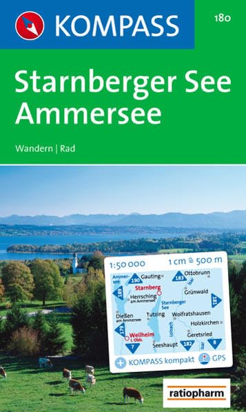 Starnberger See, Ammersee: Wandern / Rad / Reiten. GPS-genau. 1:50.000 Leisure, Home & Garden