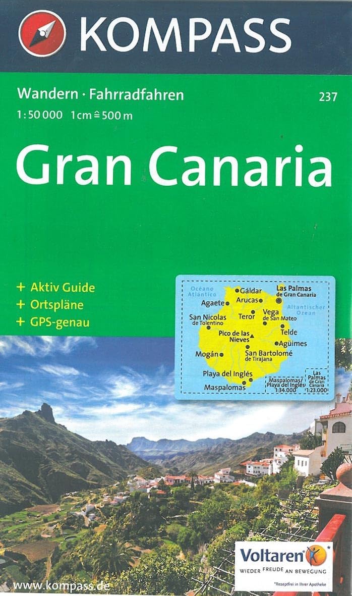 Gran Canaria 1 : 50 000 Leisure, Home & Garden