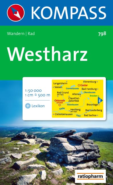 Westharz: Wandern / Rad. 1:50.000 Leisure, Home & Garden