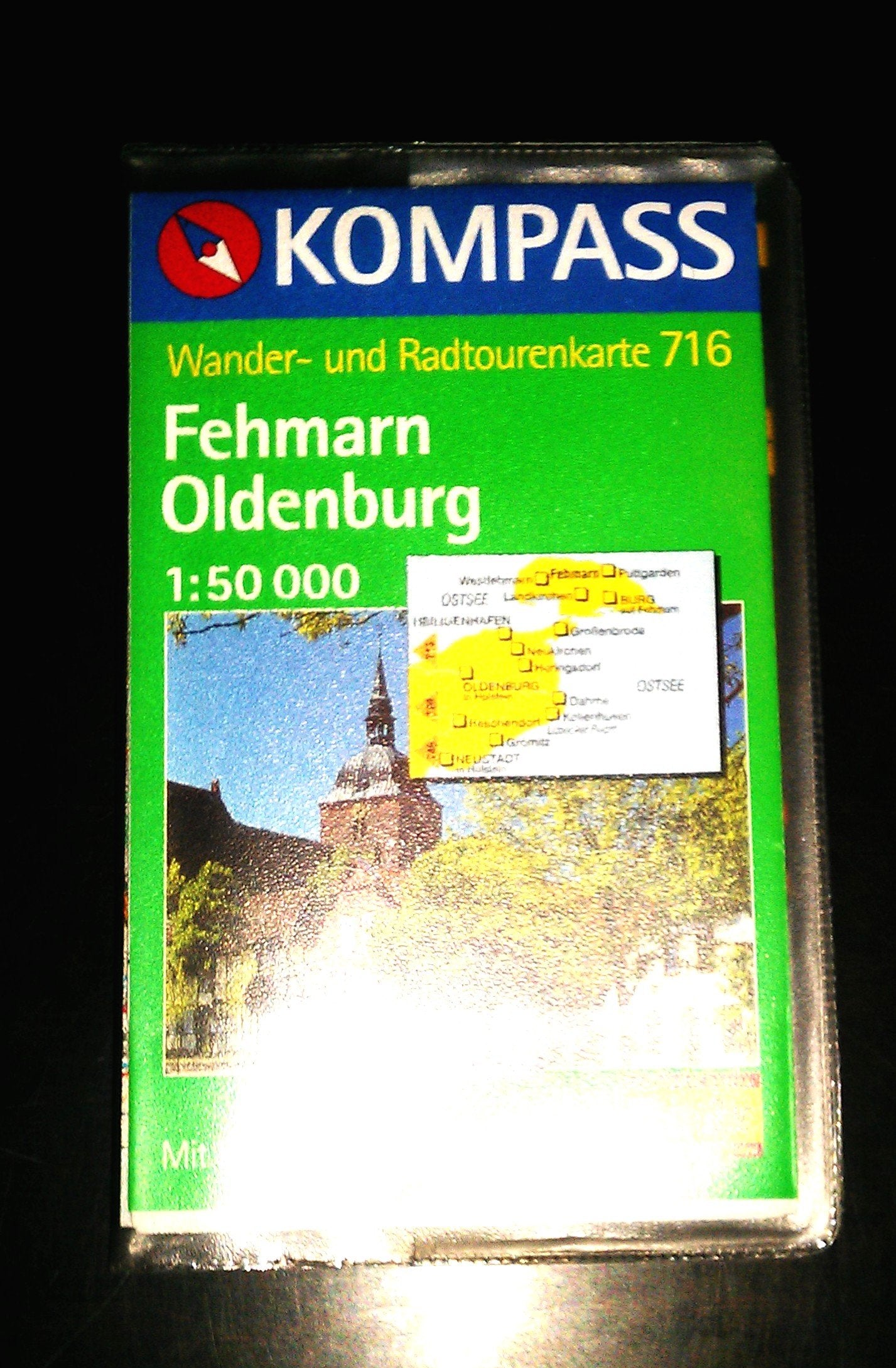 Fehmarn, Oldenburg: 1:50.000, Wander- und Bikekarte, GPS-genau Leisure, Home & Garden