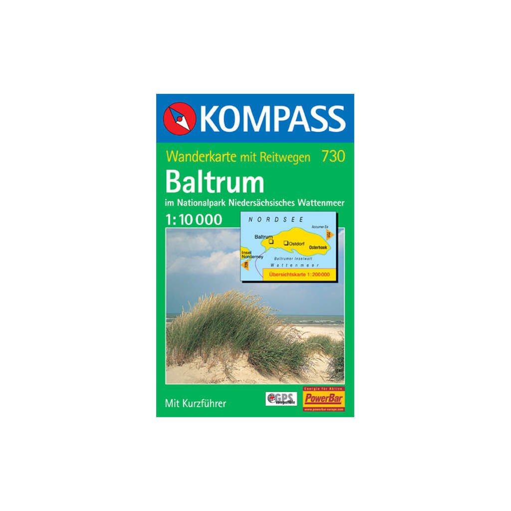 Baltrum im Nationalpark Niedersächsisches Wattenmeer, 1:10000,Wanderkarte mit Reitwegen, GPS-genau Leisure, Home & Garden