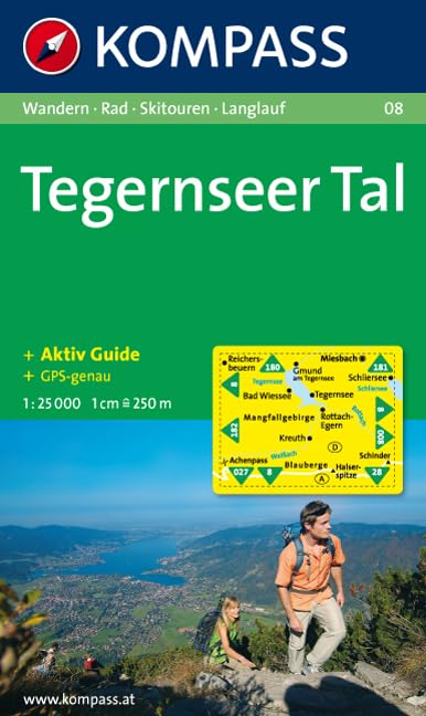 Tegernseer Tal: Wandern / Rad / Skitouren / Langlauf. GPS-genau. 1:25.000 Leisure, Home & Garden