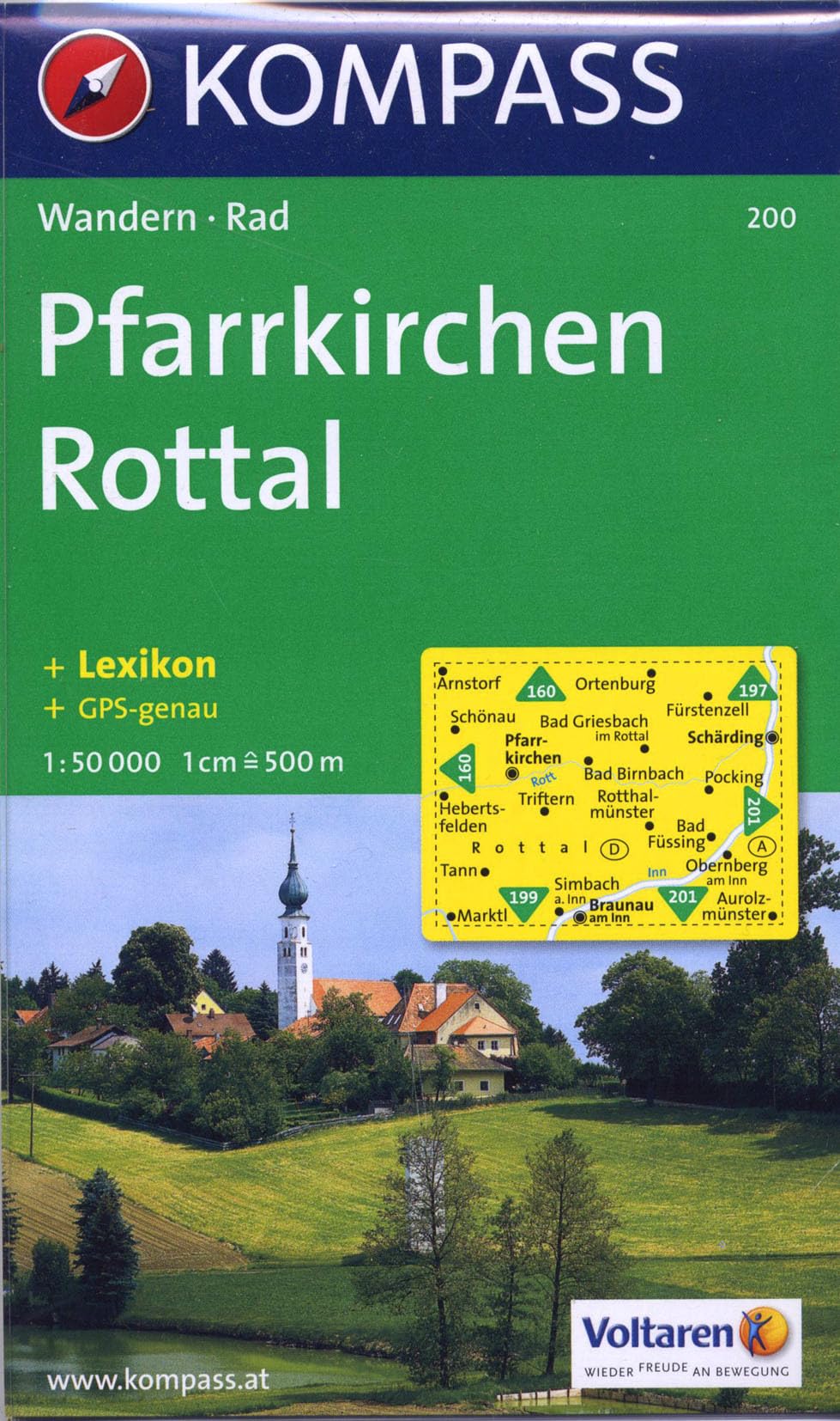Carte touristique : Pfarrkirchen, Rottal book