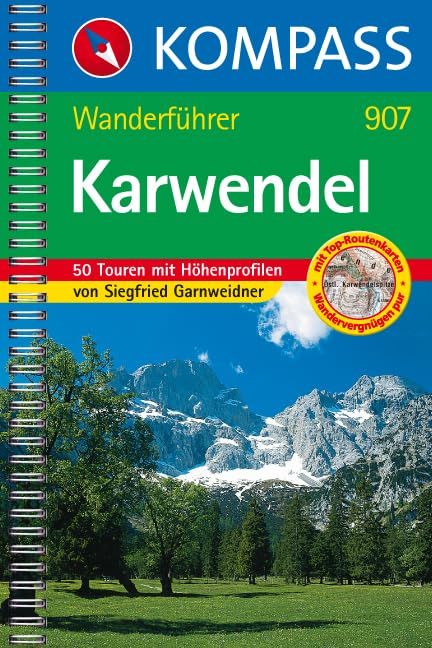 Karwendel: Wanderbuch mit Tourenkarten, Höhenprofilen, Wandertipps (KOMPASS Wanderführer, Band 907) Leisure, Home & Garden