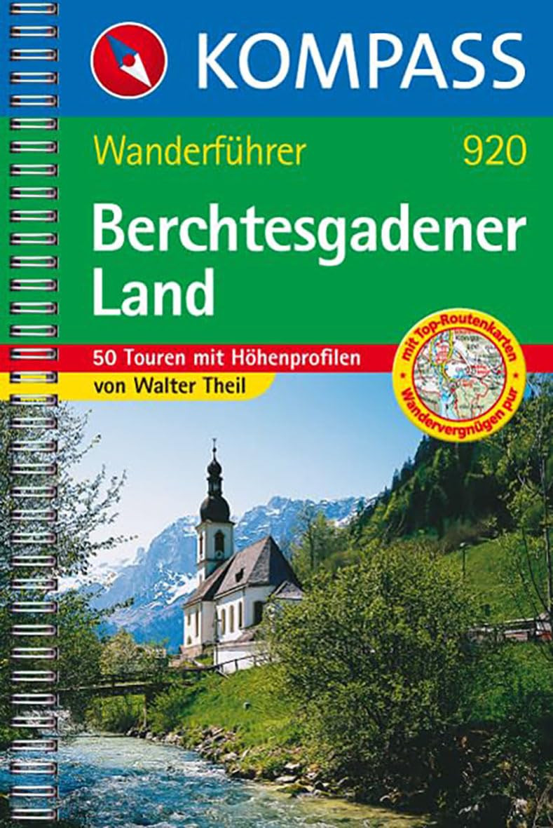 Berchtesgadener Land: Wanderführer mit Tourenkarten, Höhenprofilen und Wandertipps (KOMPASS Wanderführer, Band 920) Leisure, Home & Garden Books