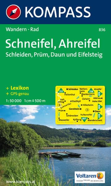 Schneifel - Ahreifel 1 : 50 000: Schleiden - Prüm - Daun. Wander- und Bikekarte. GPS-genau Leisure, Home & Garden
