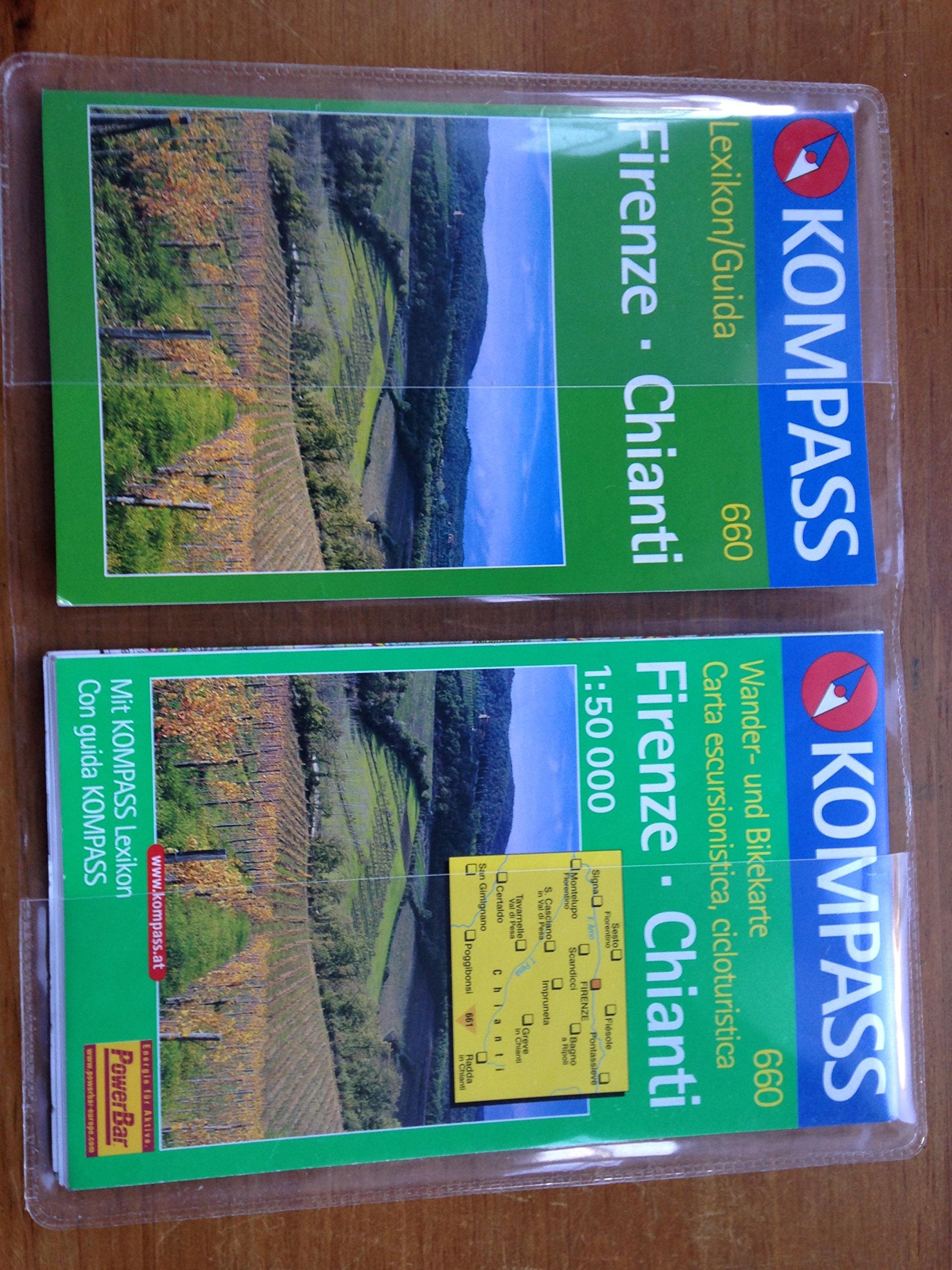 Kompass Karten, Firenze, Chianti: Wanderkarte mit Kurzführer und Radrouten. Dt. /Ital. 1:50000 (KOMPASS Wanderkarte, Band 660) Leisure, Home & Garden