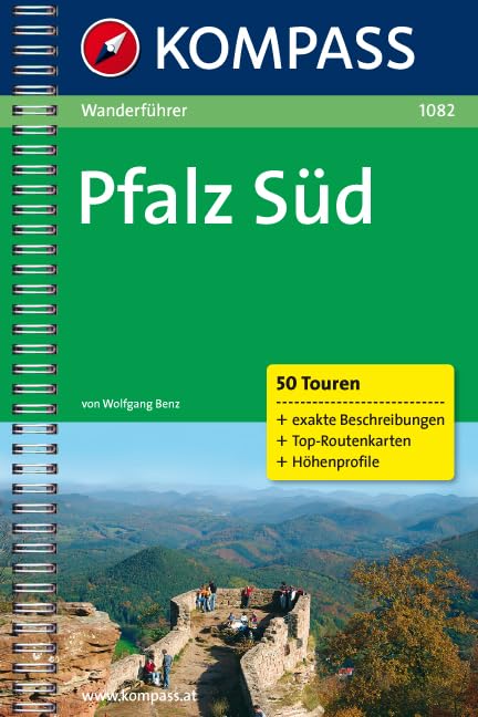 Pfalz Süd: Wanderführer mit 50 Touren mit Top-Routenkarten und Höhenprofilen (KOMPASS Wanderführer, Band 1082) Leisure, Home & Garden