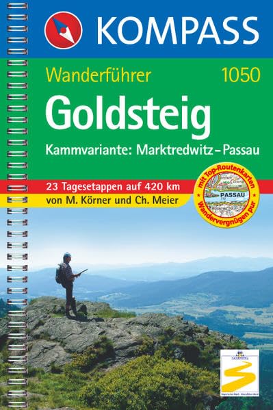 Goldsteig - Kammvariante: Marktredwitz - Passau: Wanderführer (KOMPASS Wanderführer, Band 1050) Leisure, Home & Garden