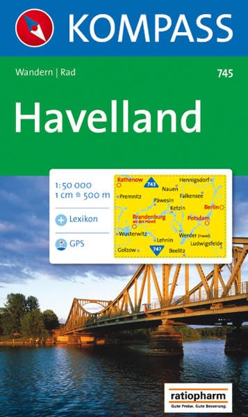 Havelland: Wandern / Rad. 1:50.000. GPS-genau Leisure, Home & Garden