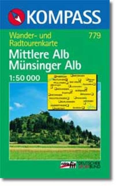 Kompass Karten, Mittlere Alb, Münsinger Alb: 1:50000 (KOMPASS Wanderkarte) Leisure, Home & Garden