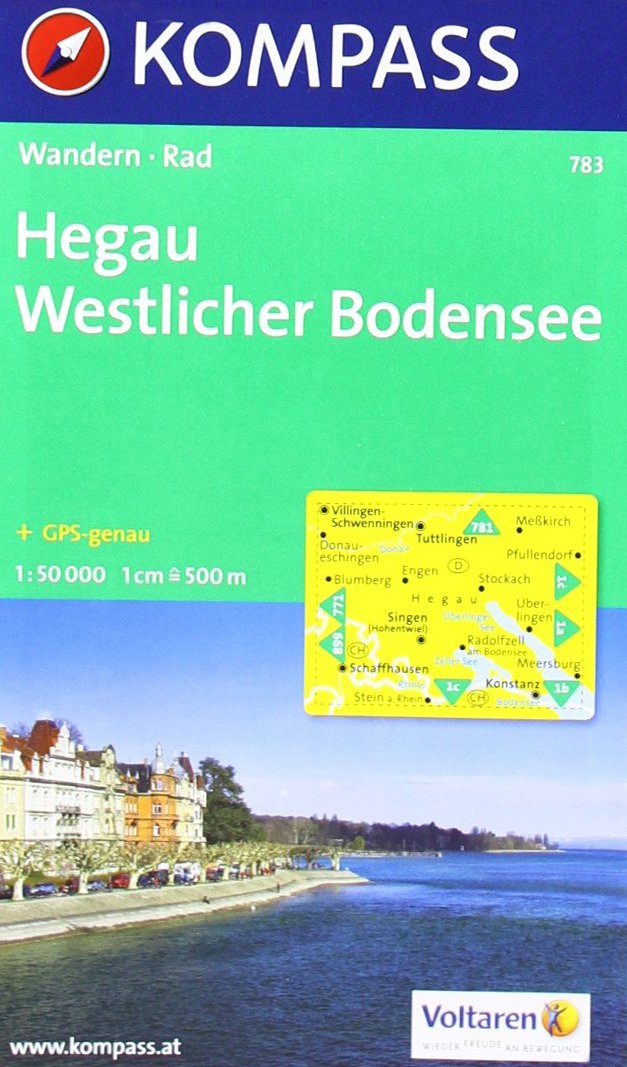 Hegau, Westlicher Bodensee: Wander- und Bikekarte mit Panorama. 1:50.000 Leisure, Home & Garden