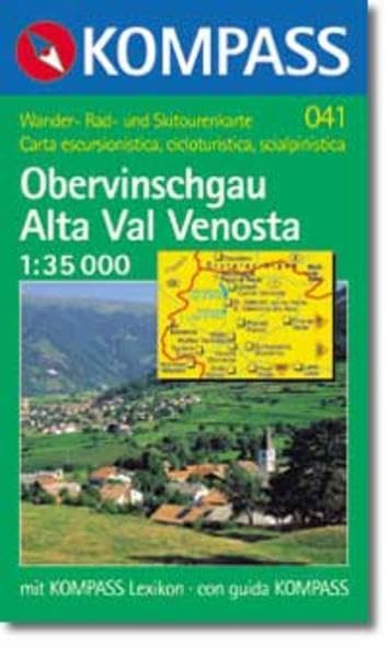 Kompass Karten, Obervinschgau: Mit Kurzführer, alpinen Skirouten und Radrouten. Dt. /Ital. 1:35000 (KOMPASS Wanderkarte) Leisure, Home & Garden
