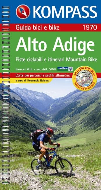 Alto Adige: Rad- und MTB-Führer Südtirol mit Top-Routenkarten. Italienische Ausgabe (KOMPASS Fahrradführer, Band 1970) Leisure, Home & Garden