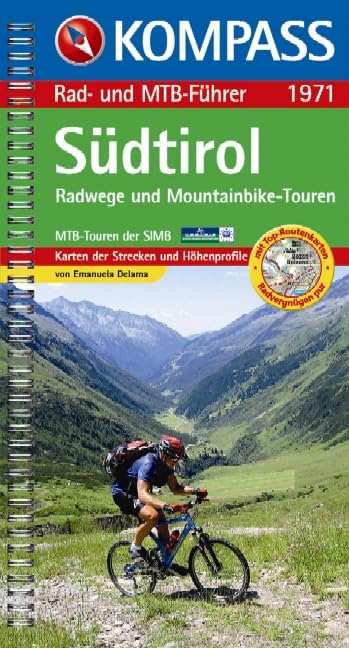Südtirol: Radwege und Mountainbike-Touren mit Top-Routenkarten und Höhenprofilen (KOMPASS Fahrradführer, Band 1971) Leisure, Home & Garden